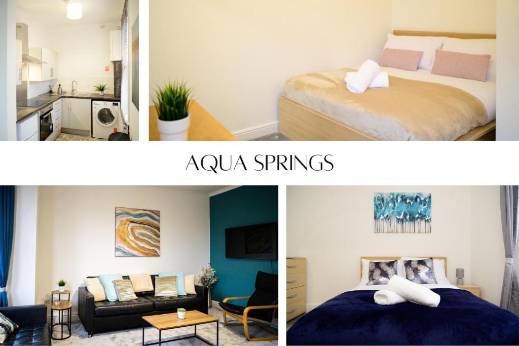 Aqua Springs, 2 Bedroom 1st Floor Apartment, Near Didsbury *