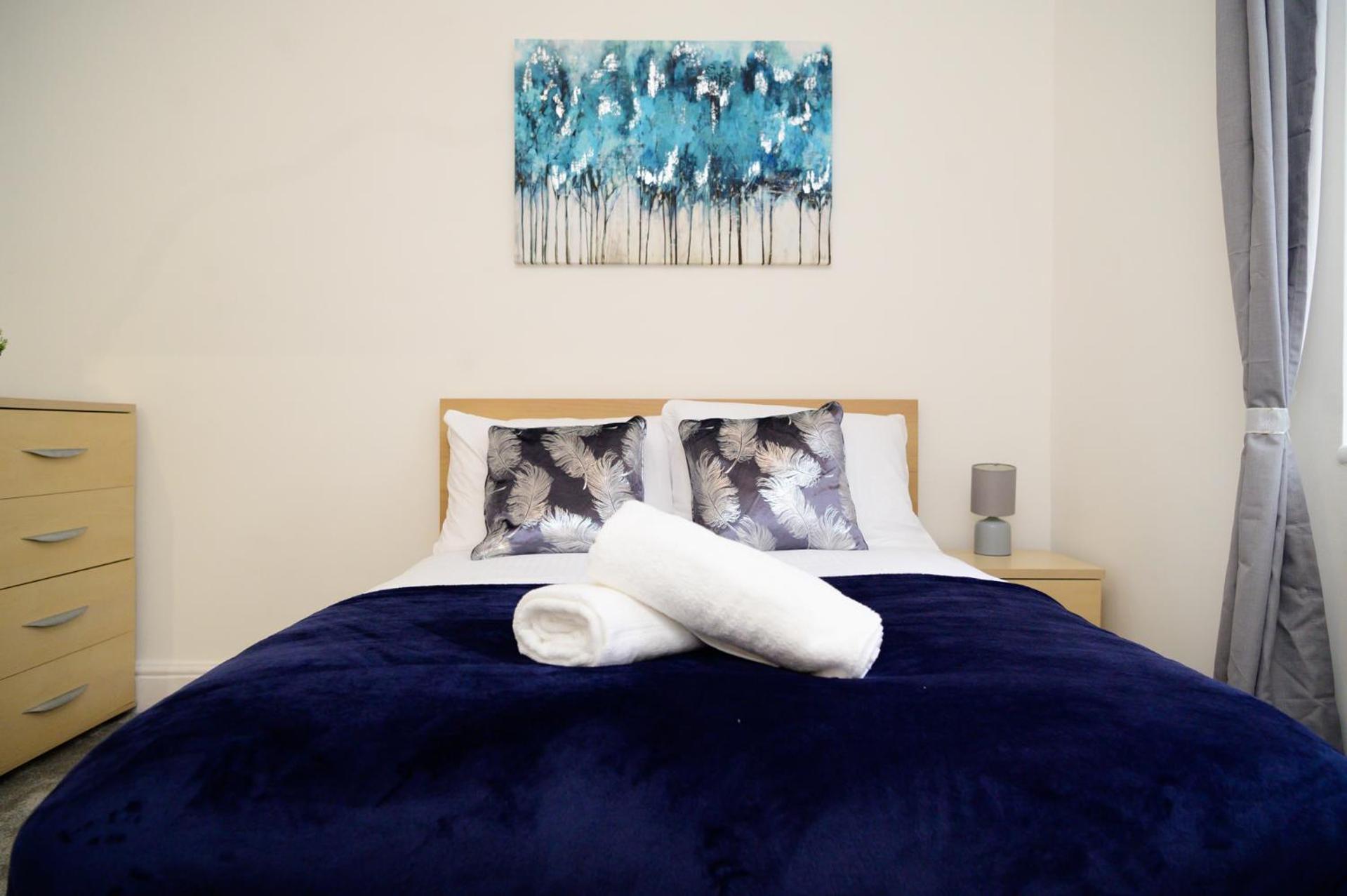 Apartment Aqua Springs, 2 Bedroom 1st Floor Apartment, Near Didsbury Manchester